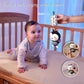 Tololo Baby Pram/ Pushchair, 1pcs Hanging Rattle Toys, Black & White High Contrast Sensory