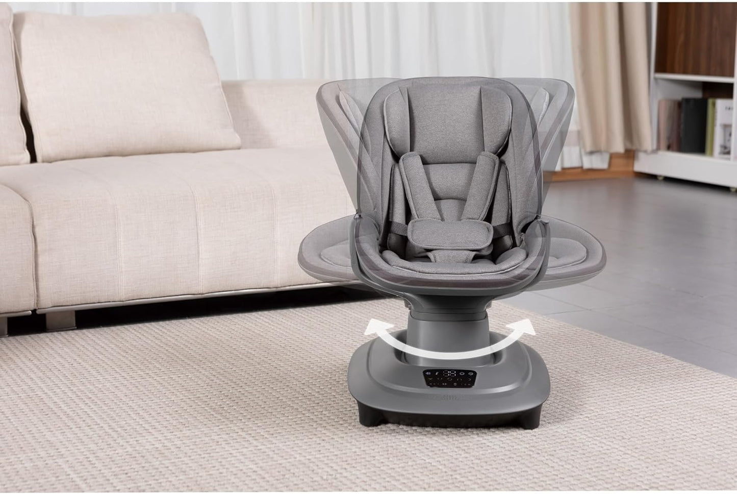 Mastela Deluxe Multi-Motion Baby Cradle