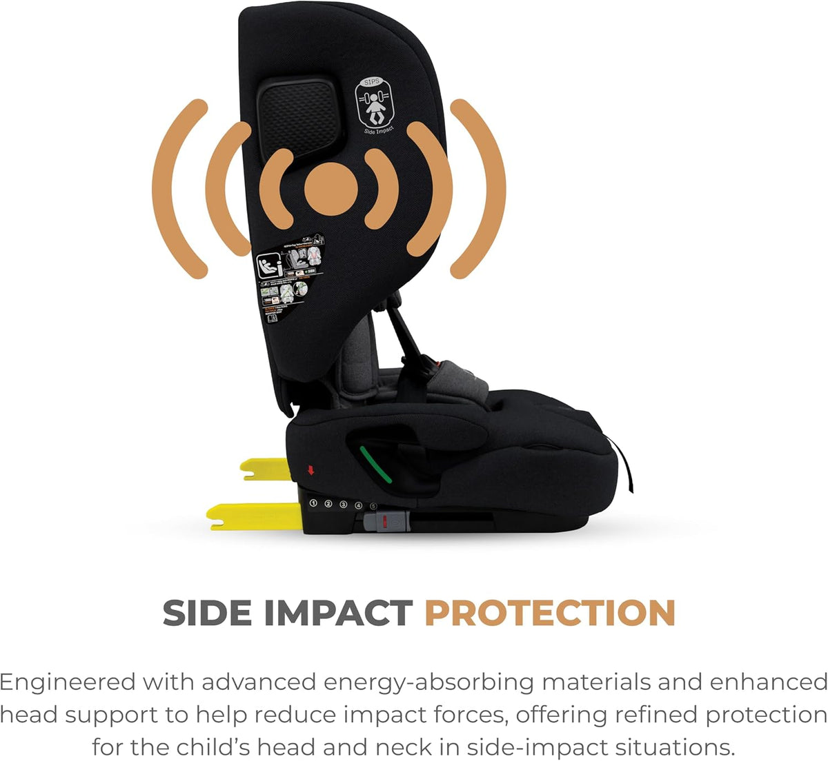 Neobreez GENTO Compact Air Travel Car Seat,i-Size ECER129,Adjustable Headrest,Side Impact Protection,ISOFIX&Top Tether,Compact Foldable&Portable. - Adenzo Comfies