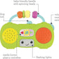 Infantino Music And Light Pretend Mini Boombox Suitable for 6 Months And Above - Adenzo Comfies