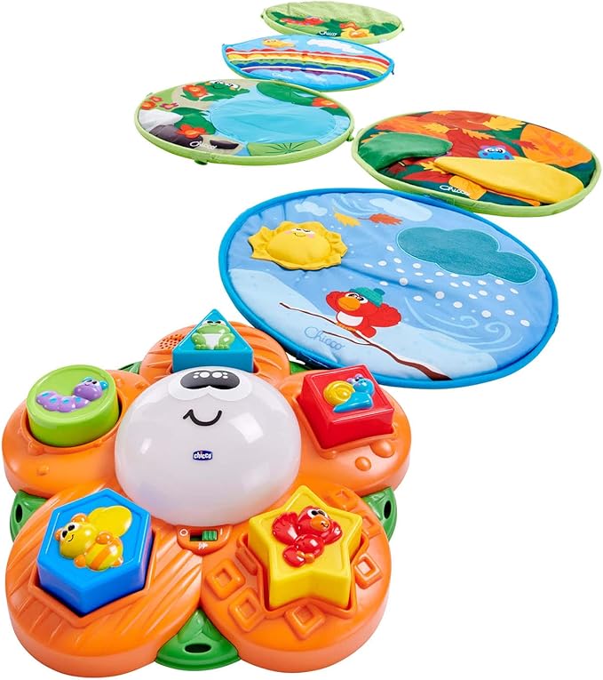 Chicco 4-Season Path – Sensory Play Mat with Lights & Sounds, 9m+ - Adenzo Comfies