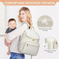 LOVEVOOK Diaper Bag Backpack Large Capacity Baby Bag with Portable Changing Pad, Multifunction Baby Travel Backpack - Adenzo Comfies