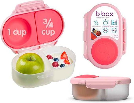 B.box Snack BoxS, nack Containers for Kids, Kids Lunch Box, Toddler Snacks | 1 3/4 Cup Bento Box for Kids, Lunch Containers, Leak Proof, Dishwasher Safe, BPA Free. - Adenzo Comfies