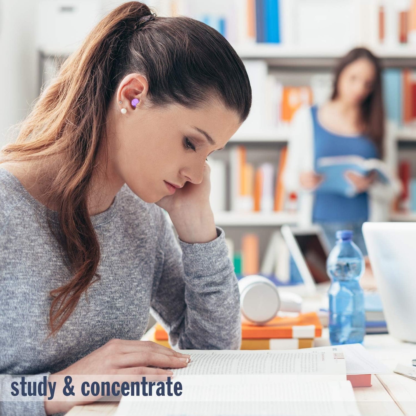 Mack's Slim Fit Soft Foam Earplugs, 3 Pair - Small Ear Plugs for Sleeping, Snoring, Traveling, Concerts, Shooting Sports & Power Tools | Made in USA