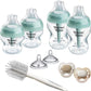 Tommee Tippee Advanced Anti-Colic Baby Starter Set 150ml & 260ml Baby Bottle with Slow Flow and Super Slow Teat, 2 Medium Flow Teats with Anti-Colic Straw.