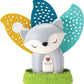 Infantino - 2-in-1 Musical Soother & Night Light Projector - Night Light Kids - Animated Colorful Projections - Soothing Animal Night Light for Baby - 5 Lullabies and 3 Nature Sounds - from 0 Months