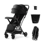 Momcozy ClickGo Lightweight Baby Stroller – Compact Travel Stroller with One‑Hand Fold, Carry‑On Approved, UPF50+ Canopy - Adenzo Comfies