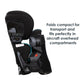 Baby Trend Protect 2 - in - 1 Folding Booster Car Seat, Aqua Tech, Riley, And Grey Tech - Adenzo Comfies