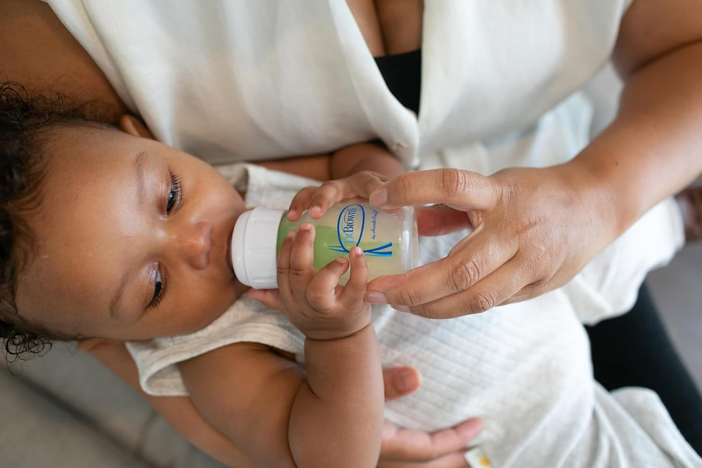 Dr Brown's Natural Flow Anti - Colic Narrow Baby Bottle, 2oz/60ml with Preemie Flow Teat, 1 - Pack - Adenzo Comfies