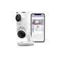 Hubble Nursery Pal Dual Vision Cam – White (HD Baby Monitor with Dual Lenses & Wi-Fi)