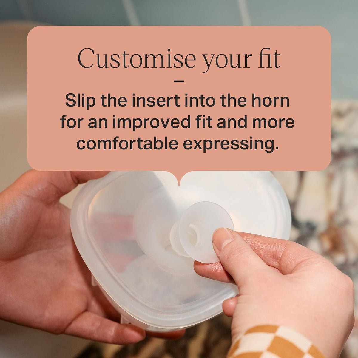 Tommee Tippee Double Wearable Electric Breast Pump Hands-Free.