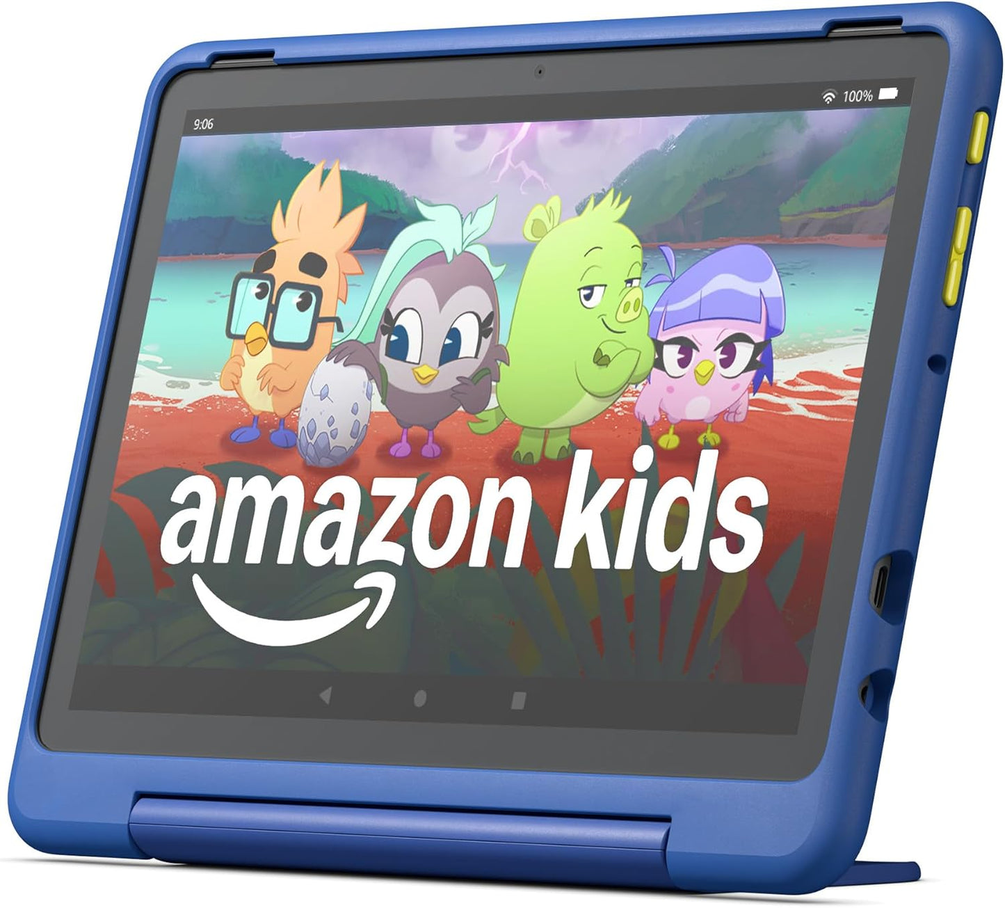 Amazon Fire HD 10 Kids Pro tablet (newest model) ages 6-12. Bright 10.1" HD screen, includes ad-free content, robust parental controls, 13-hr battery and slim case for older kids, 32 GB, Nebula