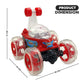 Remote Control Rechargable 360 Degree Twisting Stunt Car with Music & Lights and Charger for Kids - Adenzo Comfies