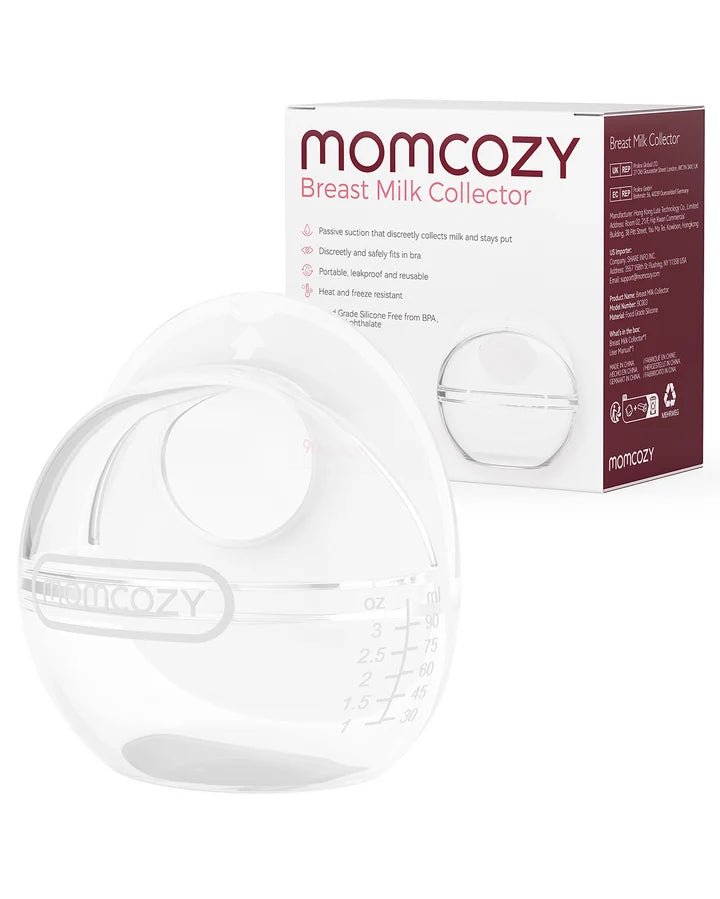 Momcozy Breast Milk Collector - Silicone Breast Milk Shells for Nursing Moms. - Adenzo Comfies