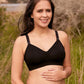 Momcozy Hands Free Pumping & Nursing Bra, Adjustable Cotton Breast Pump Bra | Hands-Free Pump Hold, One-Step Nursing Clasp, Keeps Flanges Secure. - Adenzo Comfies
