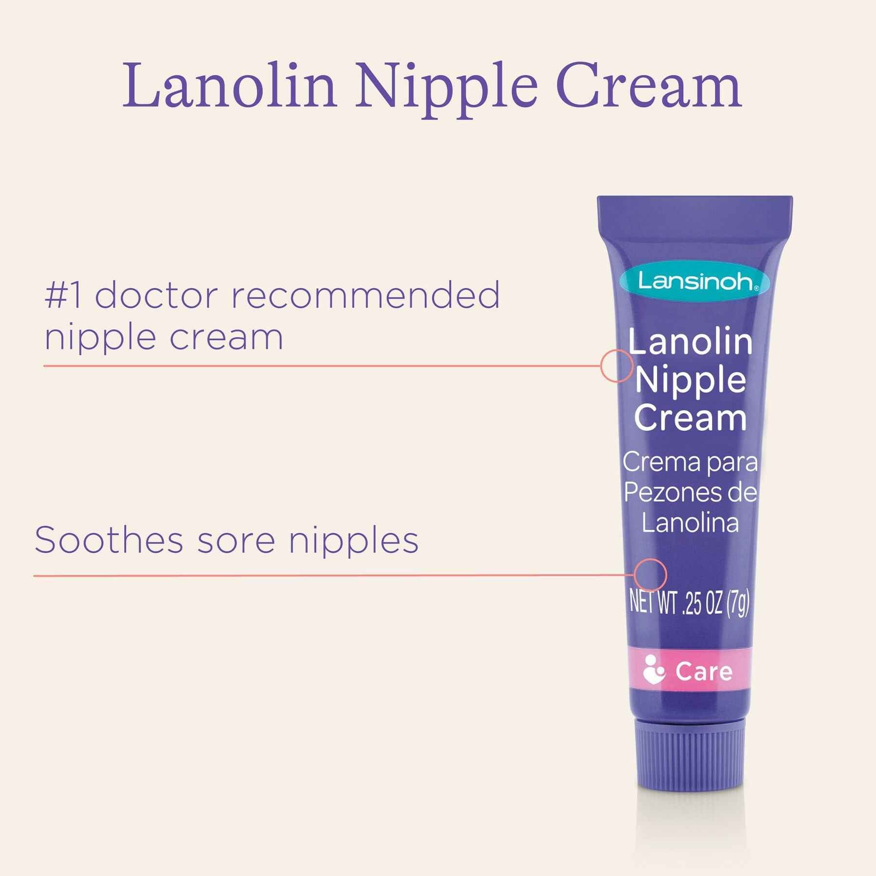 Lansinoh HPA Lanolin Nipple Cream Minis 3-Pack