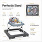Neobreez Tredo Baby Walker Dark Grey- 8716-NBR290DG - Adenzo Comfies