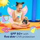 Childs Farm, Kids and Baby Sun Cream Spray SPF 50+ 125 ml, Water Resistant UVA and UVB, Very High Protection, Suitable for Dry, Sensitive and Eczema-Prone Skin, Pack of 1 - Adenzo Comfies