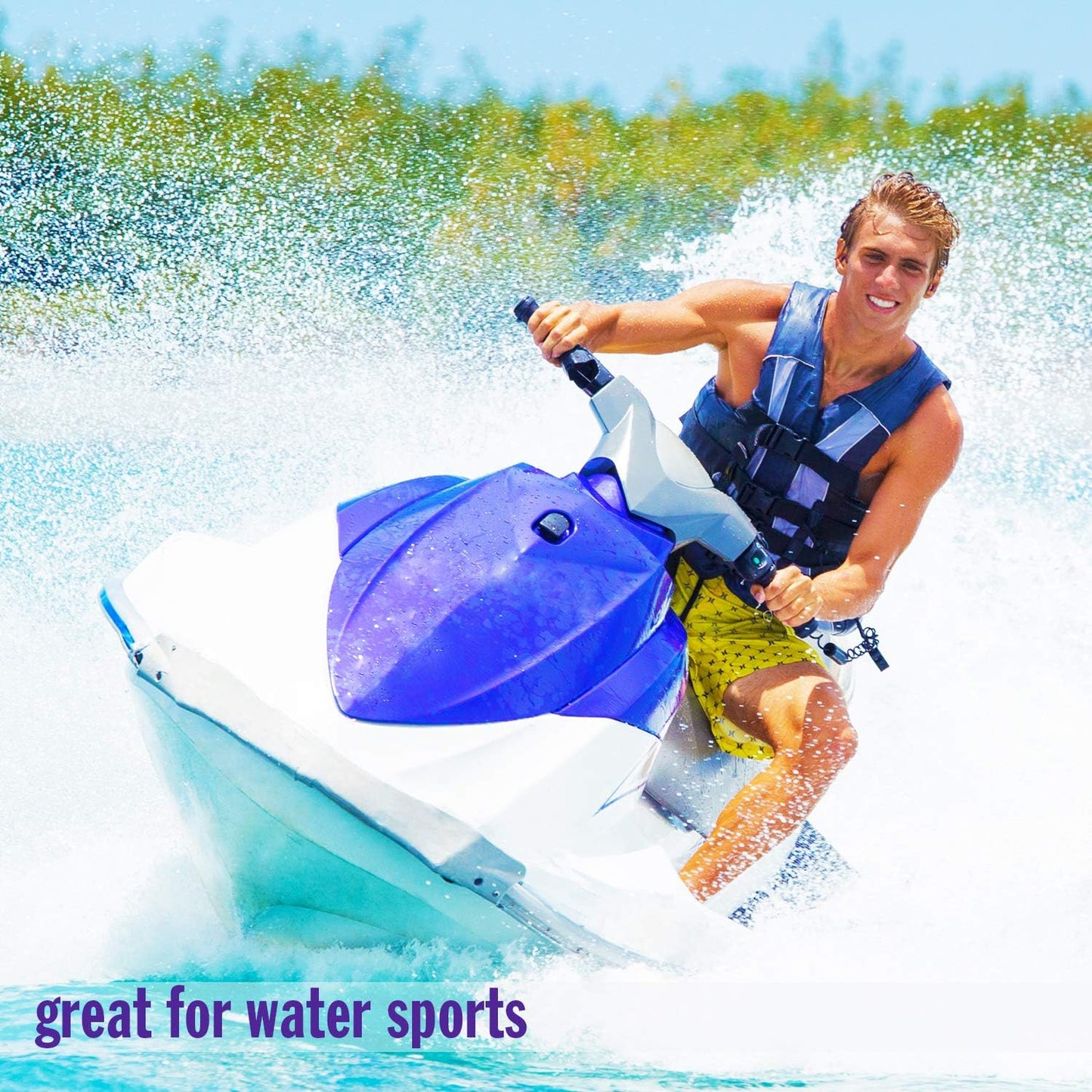 Mack's Aqua Block Ear Plugs (1 Pair) - Purple