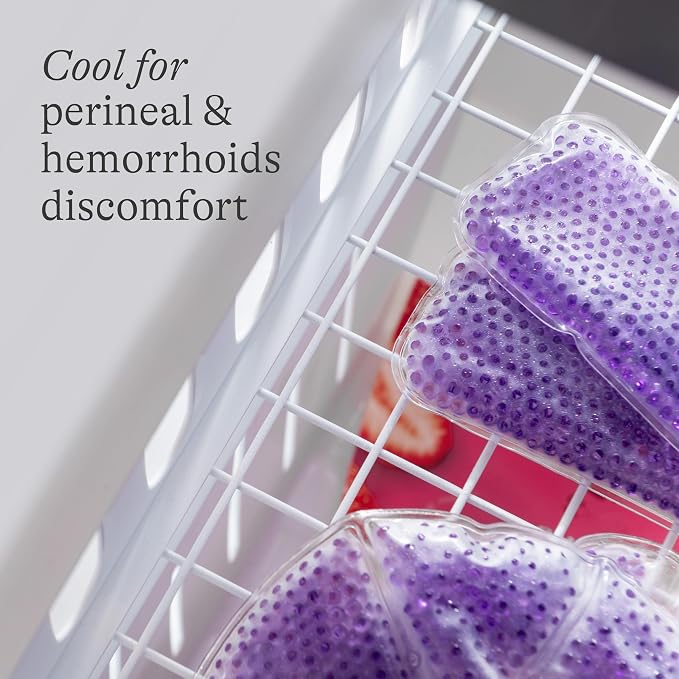 Lansinoh Cold & Warm Perineal Relief Pads - Reusable Freezer Microwave.