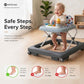 Neobreez Tredo Baby Walker Dark Grey- 8716-NBR290DG - Adenzo Comfies