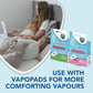 Vicks Portable Steam Inhaler – Personal Steam Therapy for Nasal & Sinus Relief, Travel-Friendly Vaporizer with 2 Vicks Scent Pads - Adenzo Comfies