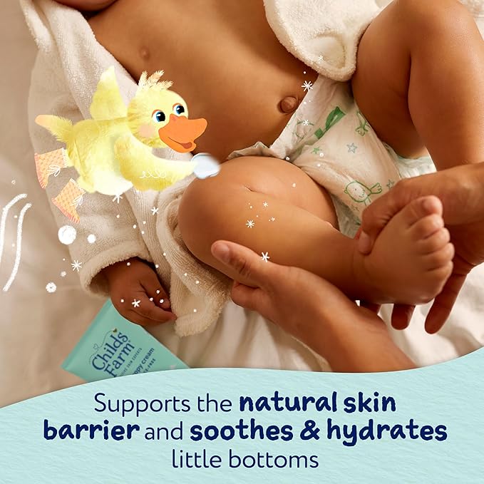 Childs Farm | Baby Nappy Cream 100ml | Aloe Vera | Suitable Newborns With Dry, Sensitive & Eczema-prone Skin - Adenzo Comfies