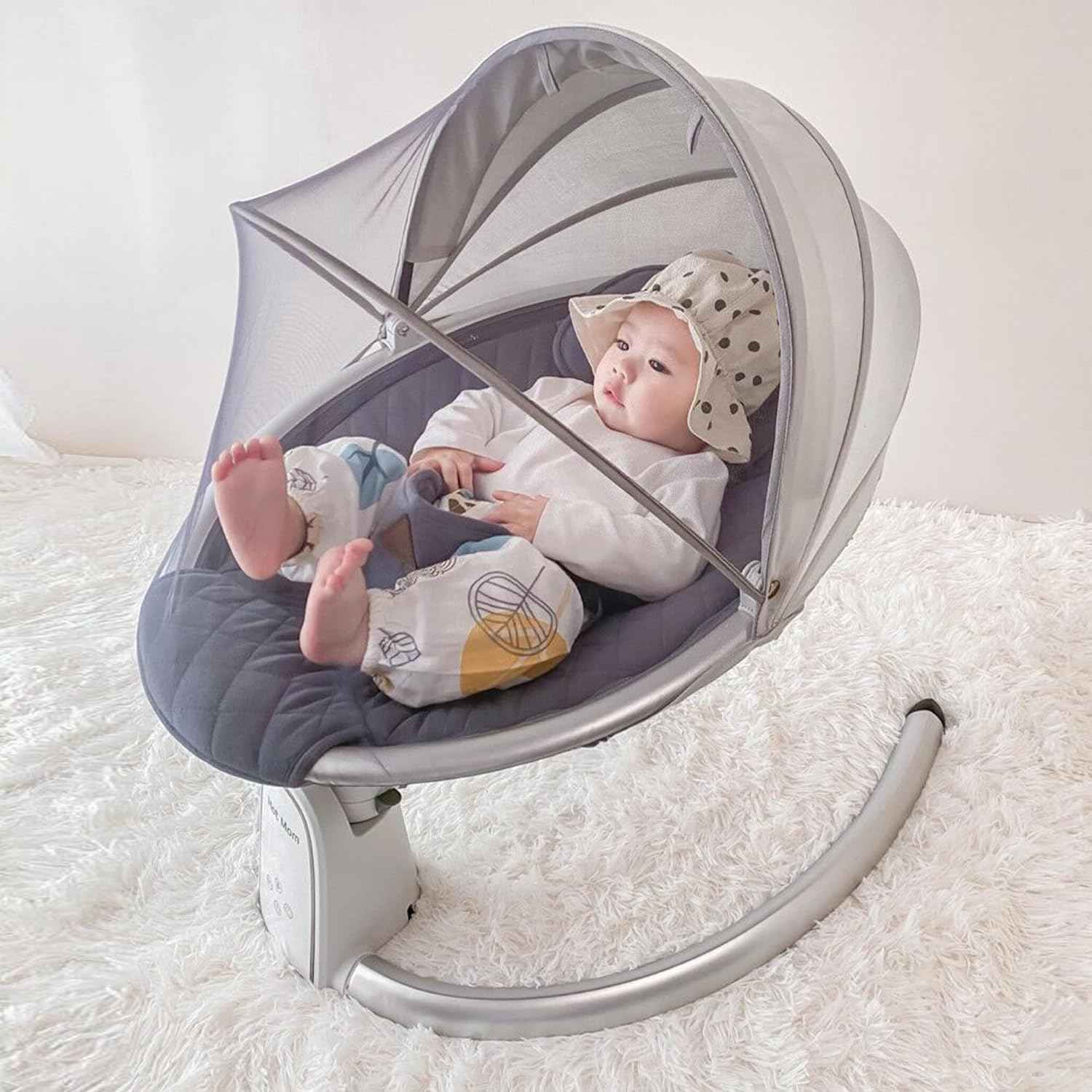 Hot Mom Upgrade Electric Baby Bouncer