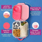 B.box Mini Lunch Box for Kids: Lightweight Bento Box for Snacks/Meals with 2 Leakproof Compartments, School Supplies Ages 3+.