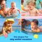 Pampers Splashers Swim Diapers, Size 4, Disposable Baby Swim Diapers, 1 Pack (Count of 18 - Adenzo Comfies