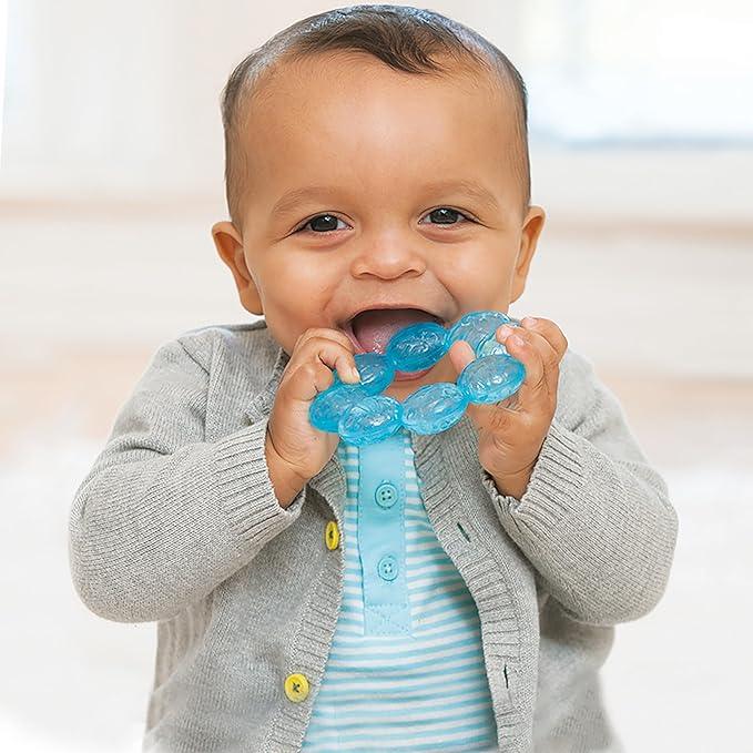 Infantino Water Teethers – Sensory Exploration, Teething, Cooling & Massaging Relief for Sore Gums - Adenzo Comfies