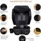 Neobreez GENTO Compact Air Travel Car Seat,i-Size ECER129,Adjustable Headrest,Side Impact Protection,ISOFIX&Top Tether,Compact Foldable&Portable. - Adenzo Comfies