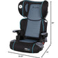 Baby Trend Protect 2 - in - 1 Folding Booster Car Seat, Aqua Tech, Riley, And Grey Tech - Adenzo Comfies