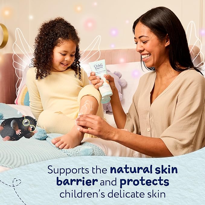 Childs Farm Kids Moisturiser, Fragrance Free | Soothing, Moisturising & Hydrating | Suitable for Dry, Sensitive Skin, 200ml