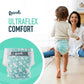Rascals Premium Baby Diapers - Comfortable & Leak-Proof Newborn Diaper for Babies 3-5 kg - Soft & Gentle Diapers Size 1 - Pack of 54 Count. - Adenzo Comfies