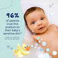 Childs Farm Baby Bedtime Bubble Bath, Baby Soft Scent | Gently Cleanses & Soothes | Suitable for Newborns, Kids & Adults with Sensitive & Dry Skin, 250ml - Adenzo Comfies