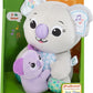 Leapfrog VTech Koala Family Hugs and Kisses Toy for Babies from 9 Months Interactive Plush Koala Learn Numbers Letters and Words ESP Version