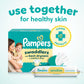 Pampers Sensitive Baby Wipes – Perfume Free, 56 Count Pop‑Top Pack - Adenzo Comfies