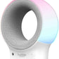 Hubble Eclipse Smart Baby Audio Monitor & Soother with 7-Colour Night Light, Speaker with Calming Music & Sleep Tracks, Room Temperature Sensor, Sleep Trainer with Wi-Fi connectivity.