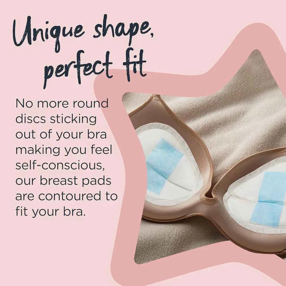 Tommee Tippee Made For Me Disposable Breast Pads, Large -24Pck . - Adenzo Comfies