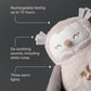 Tommee Tippee OllieOwl Deluxe Baby and Toddler Sound and Light Sleep Aid, Automatic CrySensor Soothes with 3 Natural Sounds and 3 Lullabies, Adjustable Volume, Soft Plush Fabric, USB Rechargeable - Adenzo Comfies