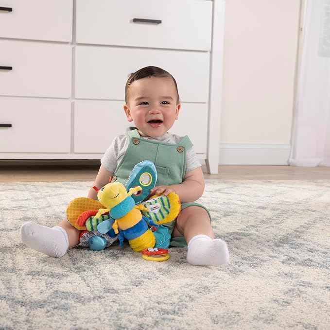 Lamaze Clip On Car Seat and Stroller Toy - Freddie the Firefly . - Adenzo Comfies