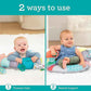 Infantino 2-in-1 Tummy Time & Seated Support - Pillow Support for Newborns and Older Babies, with Detachable Support Pillow and Toys, for Development of Strong Head and Neck Muscles