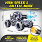 RC Tank That Shoots BBS, Water Bullet Shooting RC Stunt Car for Kids, 2.4GHz Remote Control Truck with Light Spray, 360° Rotation & Drifting, Birthday Gift for Boys, 30+ Min Playtime - Adenzo Comfies