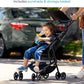 Munchkin Sparrow Travel Stroller for Babies and Toddlers, Ultra Compact and Lightweight, Ideal for Air Travel and Daily Car Commutes, Black - Adenzo Comfies