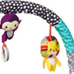 Foldable Baby Play Arch Crib Toy - Hanging Mobile for Pram. - Adenzo Comfies