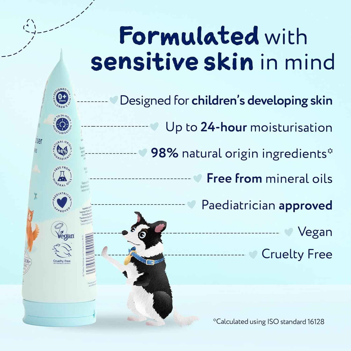 Childs Farm Kids Moisturiser, Fragrance Free | Soothing, Moisturising & Hydrating | Suitable for Dry, Sensitive Skin, 200ml