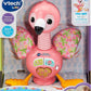 VTech Baby Suction Cup Fluttering Flamingo, Baby Sensory Toy with Colours, Numbers & Music, Suction Cup Base, Gift for Ages 6, 9, 12 Months+, English Version - Adenzo Comfies