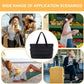 Large Quilted Tote Bag Lightweight Multi-Purpose Women Handbags Shoulder. - Adenzo Comfies