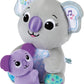 Leapfrog VTech Koala Family Hugs and Kisses Toy for Babies from 9 Months Interactive Plush Koala Learn Numbers Letters and Words ESP Version
